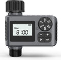 Hose Sprinkler Timer, Programmable Watering Timer with Rain Delay/Manual/Automatic Drip Irrigation System for Outdoor Garden Yard, 1 Outlet