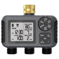 Hose Water Timer, Programmable Sprinkler Timer with Rain Delay/Manual/Automatic Drip Irrigation System for Garden Yard,3 Outlet
