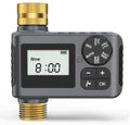 Hose Water Timer, Programmable Sprinkler Timer with Rain Delay/Manual/Automatic Drip Irrigation System for Outdoor Garden Yard - 1 Outlet